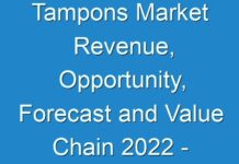 Tampons Market Revenue, Opportunity, Forecast and Value Chain 2024 – 2030