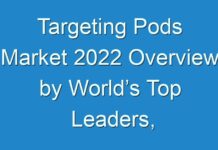 Targeting Pods Market 2024 Overview by World’s Top Leaders, Industry Size, Share and Growth Forecast by 2027
