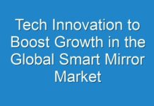 Tech Innovation to Boost Growth in the Global Smart Mirror Market Through 2024