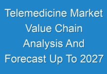 Telemedicine Market Value Chain Analysis And Forecast Up To 2027