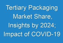 Tertiary Packaging Market Share, Insights by 2024; Impact of COVID-19 on the Global Market