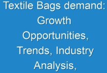 Textile Bags demand: Growth Opportunities, Trends, Industry Analysis, And Forecast To 2018 – 2026