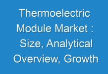 Thermoelectric Module Market : Size, Analytical Overview, Growth Factors, Demand, Trends And Forecast To 2019–2027