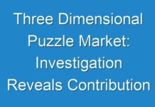 Three Dimensional Puzzle Market: Investigation Reveals Contribution By Major Companies During The Assessment Period 2030