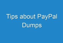 Tips about PayPal Dumps