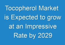 Tocopherol Market is Expected to grow at an Impressive Rate by 2029