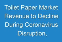 Toilet Paper Market Revenue to Decline During Coronavirus Disruption, Stakeholders to Realign Their Growth Strategies
