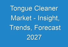 Tongue Cleaner Market – Insight, Trends, Forecast 2027