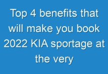 Top 4 benefits that will make you book 2024 KIA sportage at the very moment