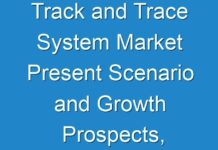 Track and Trace System Market Present Scenario and Growth Prospects, 2024-2027