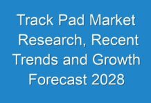 Track Pad Market Research, Recent Trends and Growth Forecast 2028