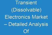 Transient (Dissolvable) Electronics Market – Detailed Analysis Of Current Industry Figures With Forecasts Growth By 2030