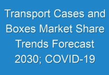 Transport Cases and Boxes Market Share Trends Forecast 2030; COVID-19 Pandemic Set to Drop Sales