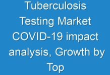 Tuberculosis Testing Market COVID-19 impact analysis, Growth by Top Companies, Trends by Types and Application, Forecast to 2019-2027
