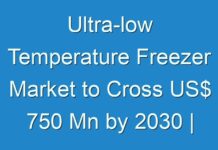 Ultra-low Temperature Freezer Market to Cross US$ 750 Mn by 2030 | CAGR 4%