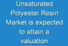 Unsaturated Polyester Resin Market is expected to attain a valuation of US$ 7.45 bn by 2024
