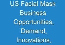 US Facial Mask Business Opportunities, Demand, Innovations, Applications and Growth
