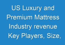 US Luxury and Premium Mattress Industry revenue Key Players, Size, Trends, Opportunities and growth Analysis