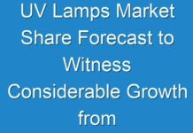 UV Lamps Market Share Forecast to Witness Considerable Growth from 2019 To 2027