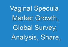 Vaginal Specula Market Growth, Global Survey, Analysis, Share, Company Profiles and Forecast by 2027