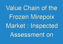 Value Chain of the Frozen Mirepoix Market : Inspected Assessment on Regional Segments 2030