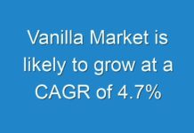 Vanilla Market is likely to grow at a CAGR of 4.7%