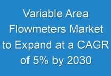 Variable Area Flowmeters Market to Expand at a CAGR of 5% by 2030