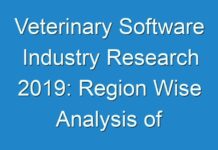 Veterinary Software Industry Research 2019: Region Wise Analysis of Top Players in Market by Its Types and Application