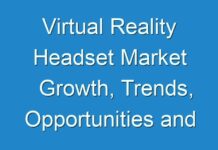 Virtual Reality Headset Market Growth, Trends, Opportunities and Forecast to 2024