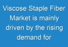 Viscose Staple Fiber Market is mainly driven by the rising demand for apparels and clothing