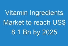 Vitamin Ingredients Market to reach US$ 8.1 Bn by 2025