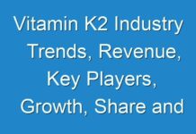Vitamin K2 Industry Trends, Revenue, Key Players, Growth, Share and Forecast Till 2027