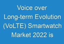 Voice over Long-term Evolution (VoLTE) Smartwatch Market 2024 is mainly driven by increase in demand for connected wearable devices globally