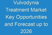 Vulvodynia Treatment Market Key Opportunities and Forecast up to 2026
