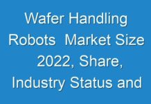 Wafer Handling Robots Market Size 2024, Share, Industry Status and Growth opportunities for Leading Players