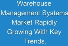 Warehouse Management Systems Market Rapidly Growing With Key Trends, Future Analysis and Forecast by 2019-2027