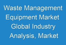 Waste Management Equipment Market Global Industry Analysis, Market Size, Opportunities And Forecast 2030