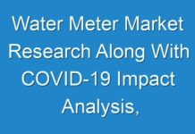 Water Meter Market Research Along With COVID-19 Impact Analysis, Advancement and Outlook 2027