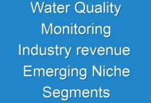 Water Quality Monitoring Industry revenue Emerging Niche Segments And Regional Markets 2017 – 2025