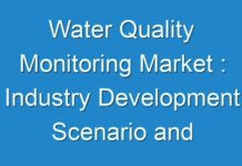 Water Quality Monitoring Market : Industry Development Scenario and Forecast to 2030
