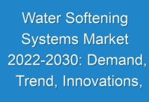 Water Softening Systems Market 2024-2030: Demand, Trend, Innovations, Applications and Growth