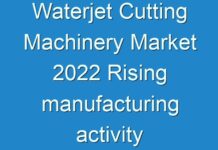 Waterjet Cutting Machinery Market 2024 Rising manufacturing activity across the globe