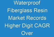 Waterproof Fiberglass Resin Market Records Higher Digit CAGR Over Forecast Period 2024 to 2031
