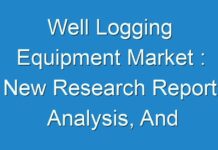 Well Logging Equipment Market : New Research Report Analysis, And Forecast 2025