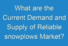 What are the Current Demand and Supply of Reliable snowplows Market? | Detailed Analysis and Forecast till 2029 by Fact.MR