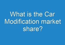 What is the Car Modification market share?