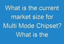 What is the current market size for Multi Mode Chipset? What is the annual growth rate?