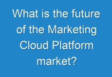 What is the future of the Marketing Cloud Platform market?