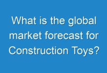 What is the global market forecast for Construction Toys?