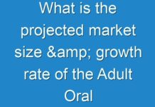 What is the projected market size & growth rate of the Adult Oral Care Products Market?